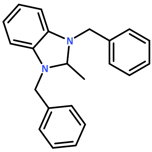 1H-Benzimidazole, 2,3-dihydro-2-methyl-1,3-bis(phenylmethyl)-