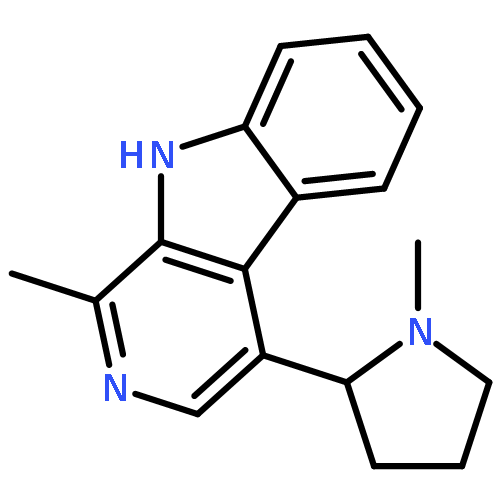 1-methyl-4-(1-methylpyrrolidin-2-yl)-9H-beta-carboline