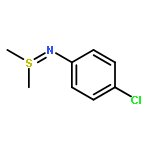 1-chloro-4-[(dimethyl-lambda~4~-sulfanylidene)amino]benzene