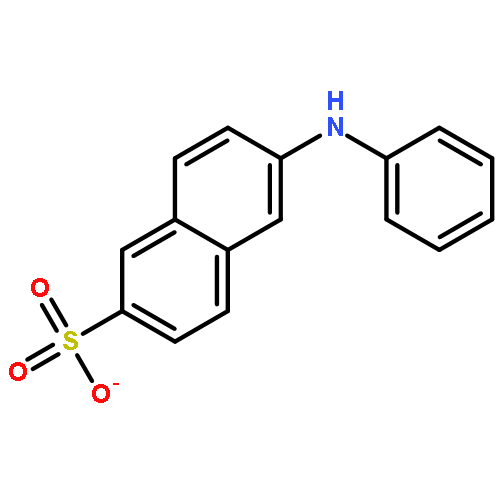 2-Naphthalenesulfonicacid, 6-(phenylamino)-, ion(1-)