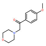 Ethanone, 1-(4-methoxyphenyl)-2-(4-morpholinyl)-