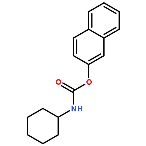 Carbamic acid, cyclohexyl-, 2-naphthalenyl ester