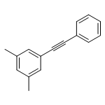 Benzene, 1,3-dimethyl-5-(phenylethynyl)-