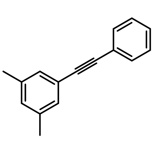 Benzene, 1,3-dimethyl-5-(phenylethynyl)-