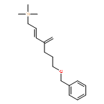 Silane, trimethyl[4-methylene-7-(phenylmethoxy)-2-heptenyl]-