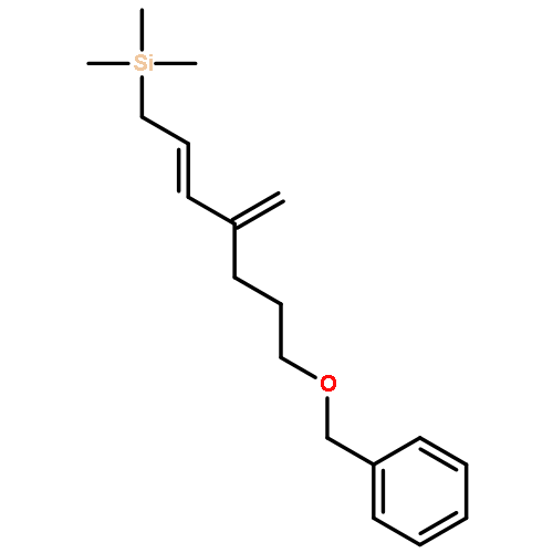 Silane, trimethyl[4-methylene-7-(phenylmethoxy)-2-heptenyl]-