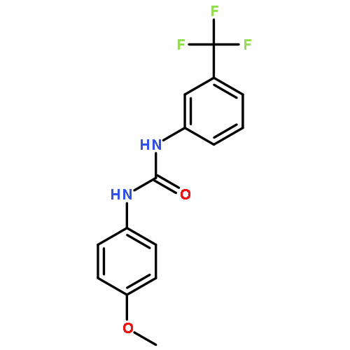 Urea, N-(4-methoxyphenyl)-N'-[3-(trifluoromethyl)phenyl]-