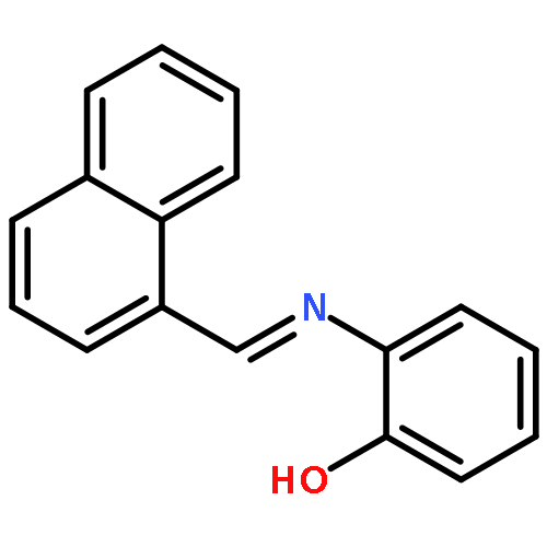 Phenol, 2-[(E)-(1-naphthalenylmethylene)amino]-