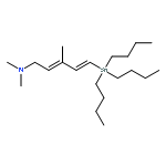 2,4-Pentadien-1-amine, N,N,3-trimethyl-5-(tributylstannyl)-, (2E,4E)-