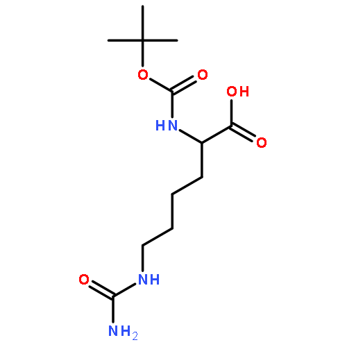 (S)-2-((tert-Butoxycarbonyl)amino)-6-ureidohexanoic acid