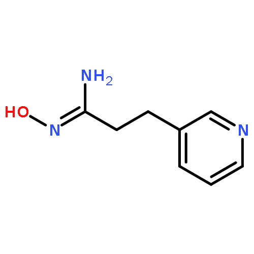 (1Z)-N'-hydroxy-3-(pyridin-3-yl)propanimidamide