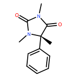 2,4-Imidazolidinedione, 1,3,5-trimethyl-5-phenyl-, (S)-