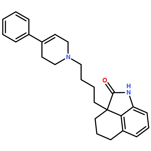 2a-[4-(4-Phenyl-1,2,3,6-tetrahydropyridin-1-yl)butyl]-1,2,2a,3,4,5-hexahydrobenz[cd]indol-2-one