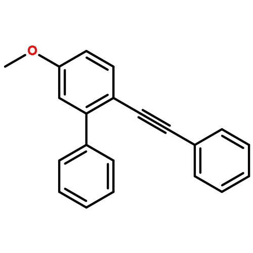 1,1'-Biphenyl, 5-methoxy-2-(phenylethynyl)-