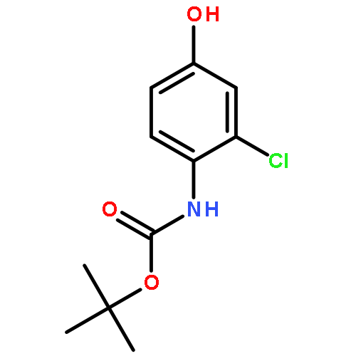 Carbamic acid, (2-chloro-4-hydroxyphenyl)-, 1,1-dimethylethyl ester