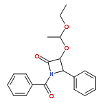 (3R,4S)-1-Benzoyl-3-(1-ethoxyethoxy)-4-phenylazetidin-2-one