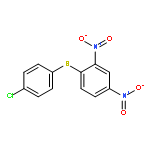 Benzene, 1-[(4-chlorophenyl)thio]-2,4-dinitro-