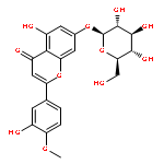 3',5-Dihydroxy-7-(β-D-glucopyranosyloxy)-4'-methoxyflavone