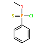 Phosphonochloridothioic acid, phenyl-, O-methyl ester