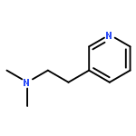 3-Pyridineethanamine, N,N-dimethyl-