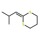 1,3-Dithiane, 2-(2-methylpropylidene)-