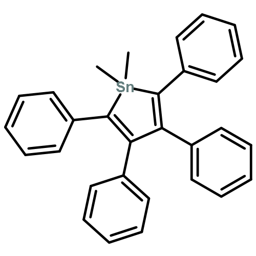 1,1-dimethyl-2,3,4,5-tetraphenyl-1H-stannole