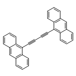 Anthracene, 9,9'-(1,3-butadiyne-1,4-diyl)bis-