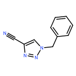 1-Benzyl-1H-[1,2,3]triazole-4-carbonitrile