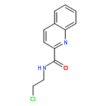 2-Quinolinecarboxamide, N-(2-chloroethyl)-