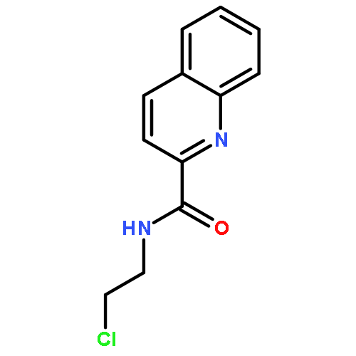 2-Quinolinecarboxamide, N-(2-chloroethyl)-