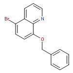 Quinoline, 5-bromo-8-(phenylmethoxy)-