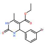 Ethyl 4-(3-bromophenyl)-6-methyl-2-oxo-3,4-dihydro-1h-pyrimidine-5-carboxylate