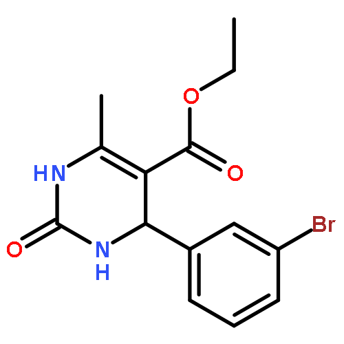 Ethyl 4-(3-bromophenyl)-6-methyl-2-oxo-3,4-dihydro-1h-pyrimidine-5-carboxylate