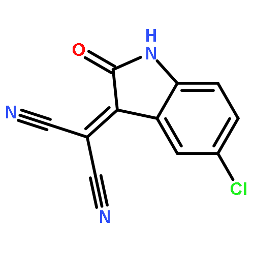 Propanedinitrile, (5-chloro-1,2-dihydro-2-oxo-3H-indol-3-ylidene)-