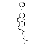 Stannane, [(3a)-cholest-5-en-3-yl]diiodophenyl-