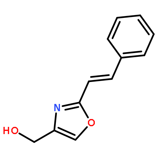 4-Oxazolemethanol, 2-[(1E)-2-phenylethenyl]-