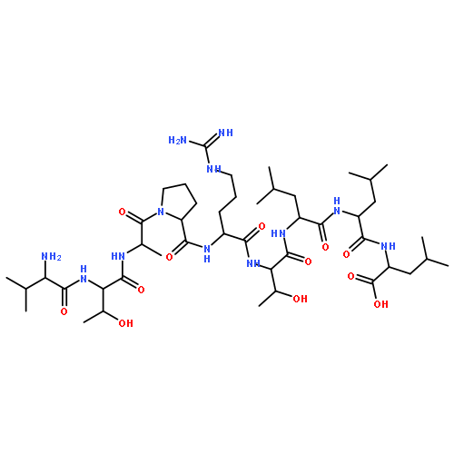 L-Leucine,L-valyl-L-threonyl-L-alanyl-L-prolyl-L-arginyl-L-threonyl-L-leucyl-L-leucyl-