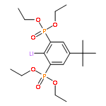 Lithium, [2,6-bis(diethoxyphosphinyl)-4-(1,1-dimethylethyl)phenyl]-