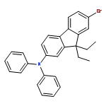 9H-Fluoren-2-amine, 7-bromo-9,9-diethyl-N,N-diphenyl-