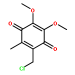 2-(chloromethyl)-5,6-dimethoxy-3-methylcyclohexa-2,5-diene-1,4-dione