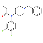 Propanamide, N-(3,4-difluorophenyl)-N-[1-(phenylmethyl)-4-piperidinyl]-