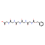 2-[[2-[[2-[[2-[[2-(phenylmethoxycarbonylamino)acetyl]amino]acetyl]amino]acetyl]amino]acetyl]amino]acetic Acid