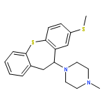 Piperazine,1-[10,11-dihydro-8-(methylthio)dibenzo[b,f]thiepin-10-yl]-4-methyl-