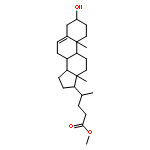 Chol-5-en-24-oic acid,3-hydroxy-, methyl ester, (3b)-