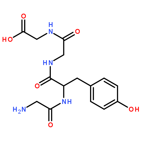 Glycine, N-[N-(N-glycyl-L-tyrosyl)glycyl]-