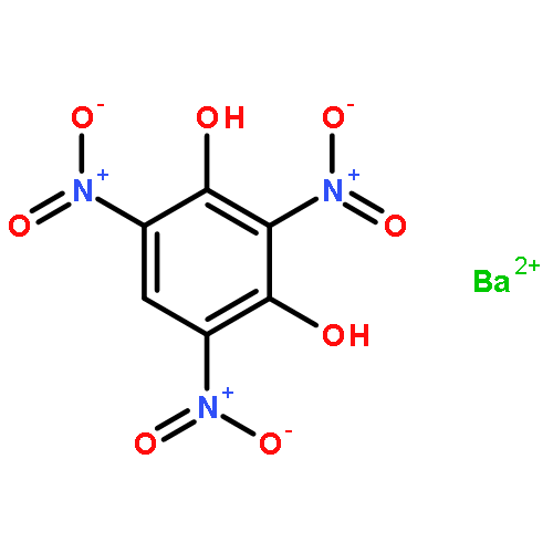 1,3-Benzenediol,2,4,6-trinitro-, barium salt (2:1)