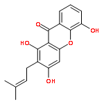 9H-Xanthen-9-one, 1,3,5-trihydroxy-2-(3-methyl-2-butenyl)-