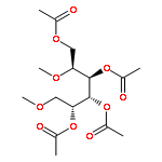 D-Glucitol, 2,6-di-O-methyl-, tetraacetate