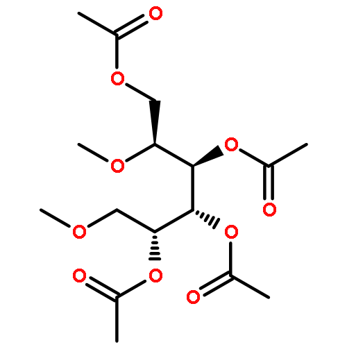 D-Glucitol, 2,6-di-O-methyl-, tetraacetate