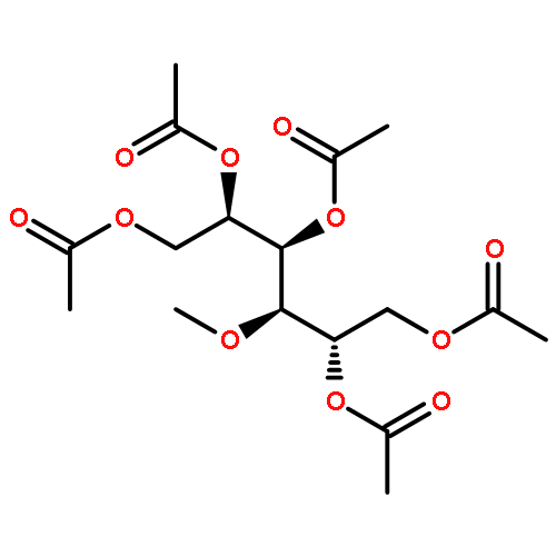 D-Glucitol, 3-O-methyl-, pentaacetate